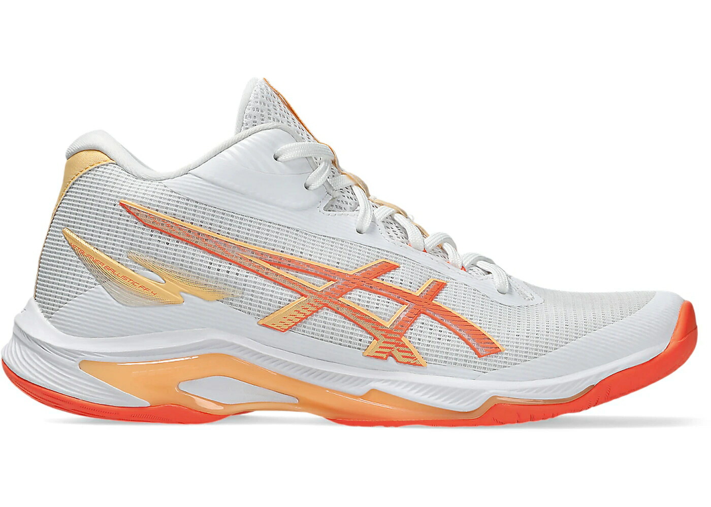 アシックス 白いこと 白いこと WOMEN\u0027S スニーカー レディース ASICS NETBURNER BALLISTIC FF MT 4 WHITE VIVID CORAL (WOMEN\u0027S) / WHITE VIVID CORAL スニーカー-靴-レディース靴