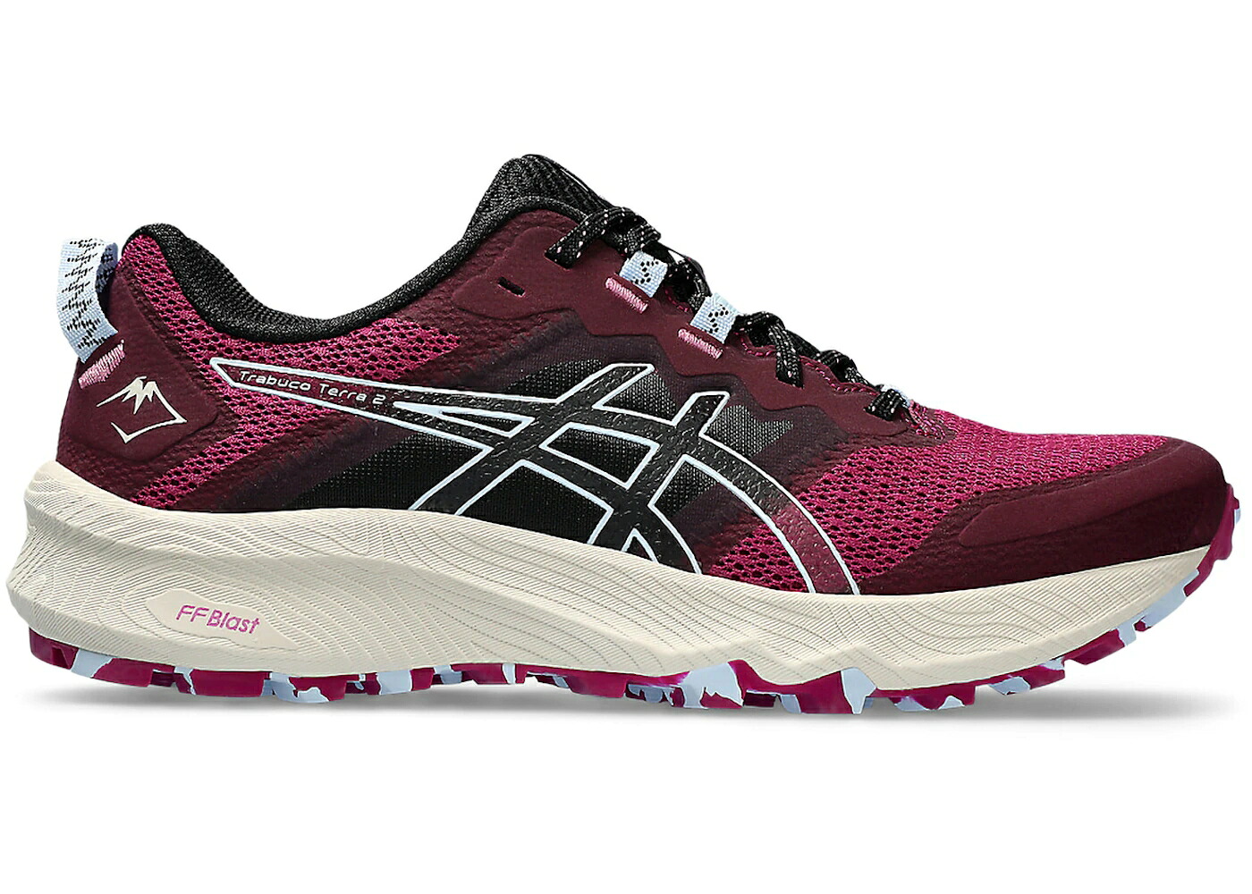 アシックス 青色 ブルー WOMEN'S スニーカー レディース ASICS TRABUCO TERRA 2 BLACKBERRY LIGHT BLUE (WOMEN'S) / BLACKBERRY LIGHT BLUE|スニケス