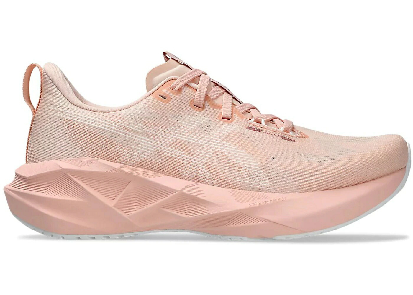 アシックス 白色 ホワイト WOMEN スニーカー レディース ASICS NOVABLAST 5 BREEZE PEACH WHITE (WOMEN) / BREEZE WHITE
