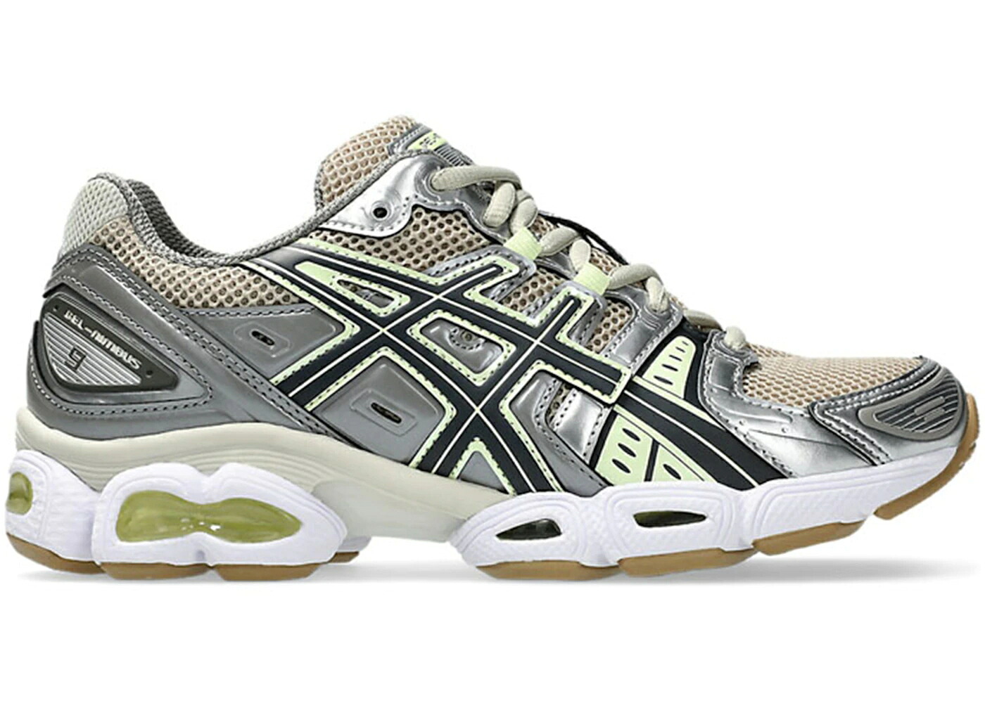 アシックス 薄墨色 薄墨色 WOMEN\u0027S スニーカー レディース ASICS GEL-NIMBUS 9 FEATHER GREY (WOMEN\u0027S) / FEATHER GREY CARRIER GREY