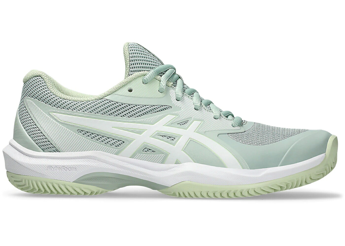 アシックス 取り組み 白いこと 白いこと WOMEN\u0027S スニーカー レディース ASICS GAME FF CLAY/OC LICHEN ROCK WHITE (WOMEN\u0027S) / LICHEN ROCK WHITE