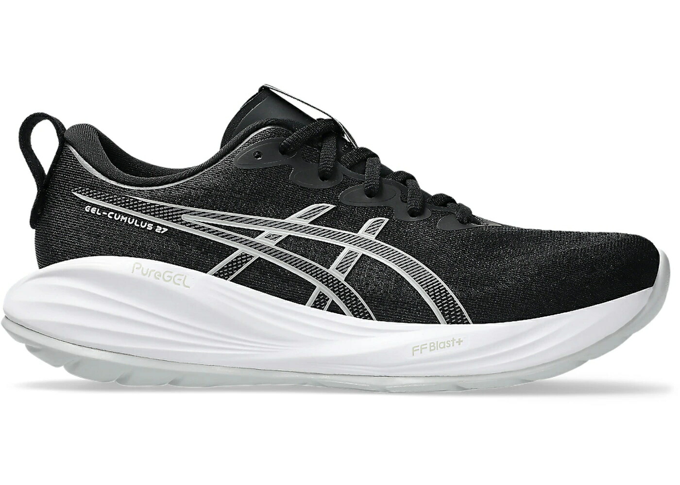 アシックス 黒色 ブラック WOMEN'S スニーカー レディース ASICS GEL-CUMULUS 27 BLACK CONCRETE (WOMEN'S) / BLACK CONCRETE