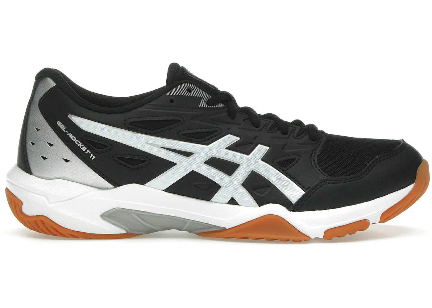 アシックス 黒いこと 黒いこと 純然たる しろがね色 しろがね色 WOMEN\u0027S スニーカー レディース ASICS GEL-ROCKET 11 BLACK PURE SILVER (WOMEN\u0027S) / BLACK PURE SILVER