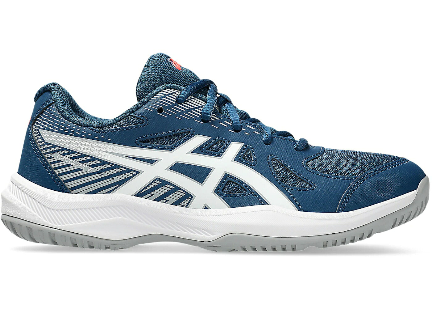 アシックス 青碧 青色 白いこと 白いこと 御坊っちゃん キッズ ASICS UPCOURT 6 MAKO BLUE WHITE (GS) / MAKO BLUE WHITE もの言う花 マタニティ スニーカー キッズファッション-キッズ・ベビー・マタニティ-スニーカー