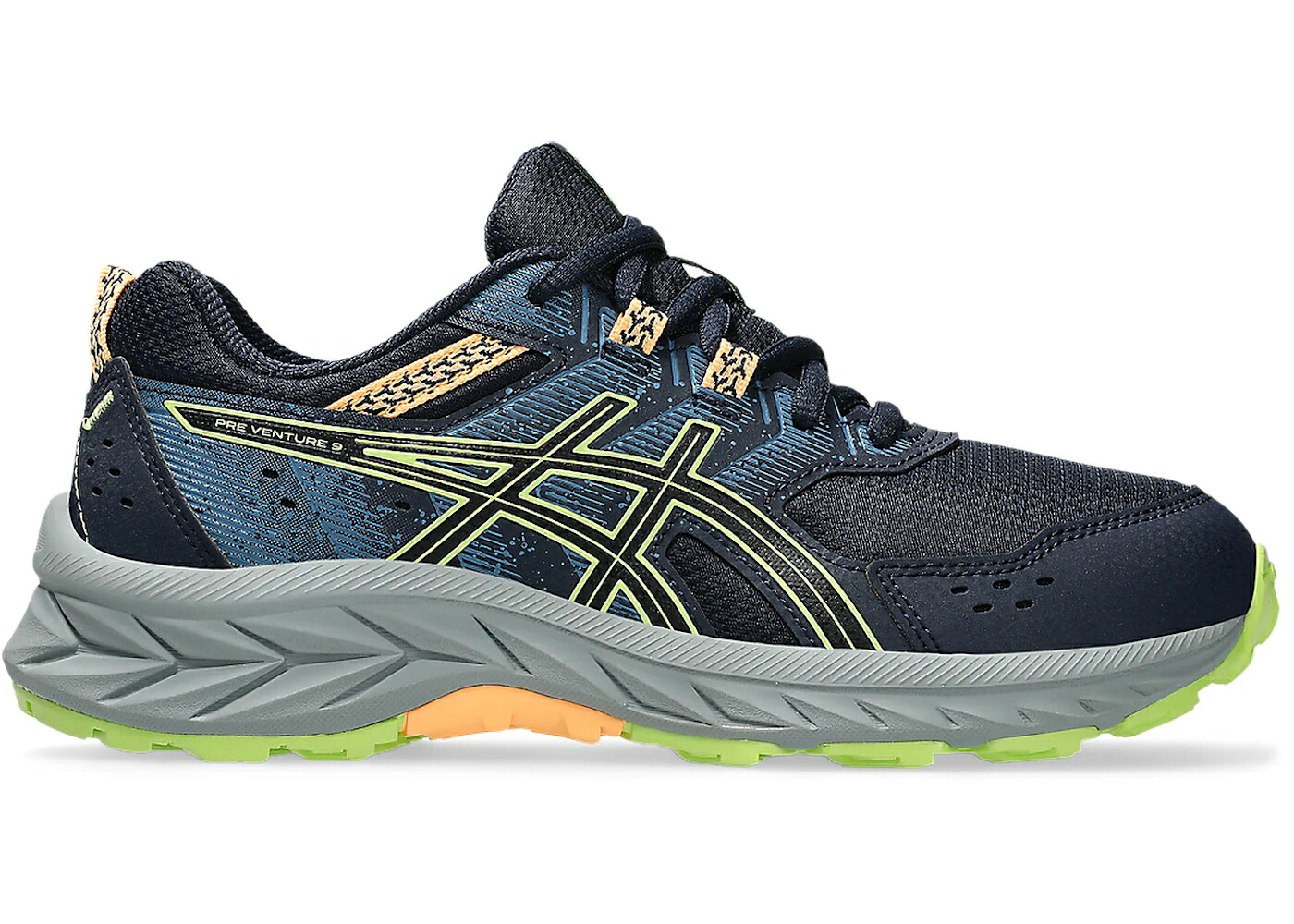 アシックス 菩提樹 緑 緑であること 御坊っちゃん キッズ ASICS GEL-VENTURE 9 MIDNIGHT LIME GREEN (GS) / MIDNIGHT LIME GREEN もの言う花 マタニティ スニーカー