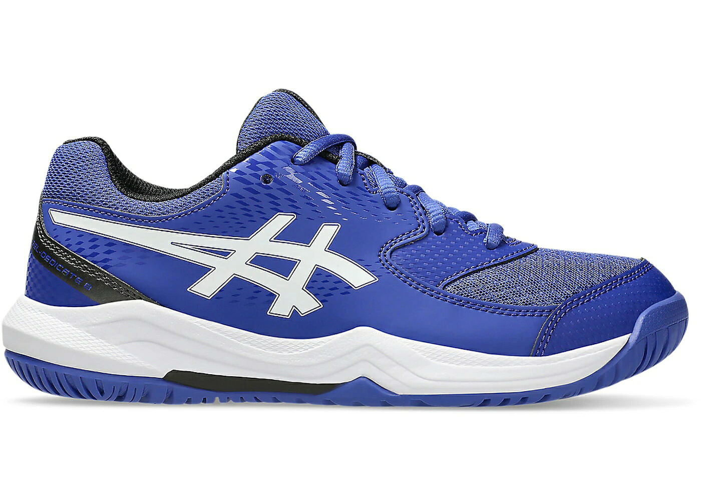 アシックス 白いこと 白いこと 御坊っちゃん キッズ ASICS GEL-DEDICATE 8 DARK COBALT WHITE (GS) / DARK COBALT WHITE もの言う花 マタニティ スニーカー キッズファッション-スニーカー-靴
