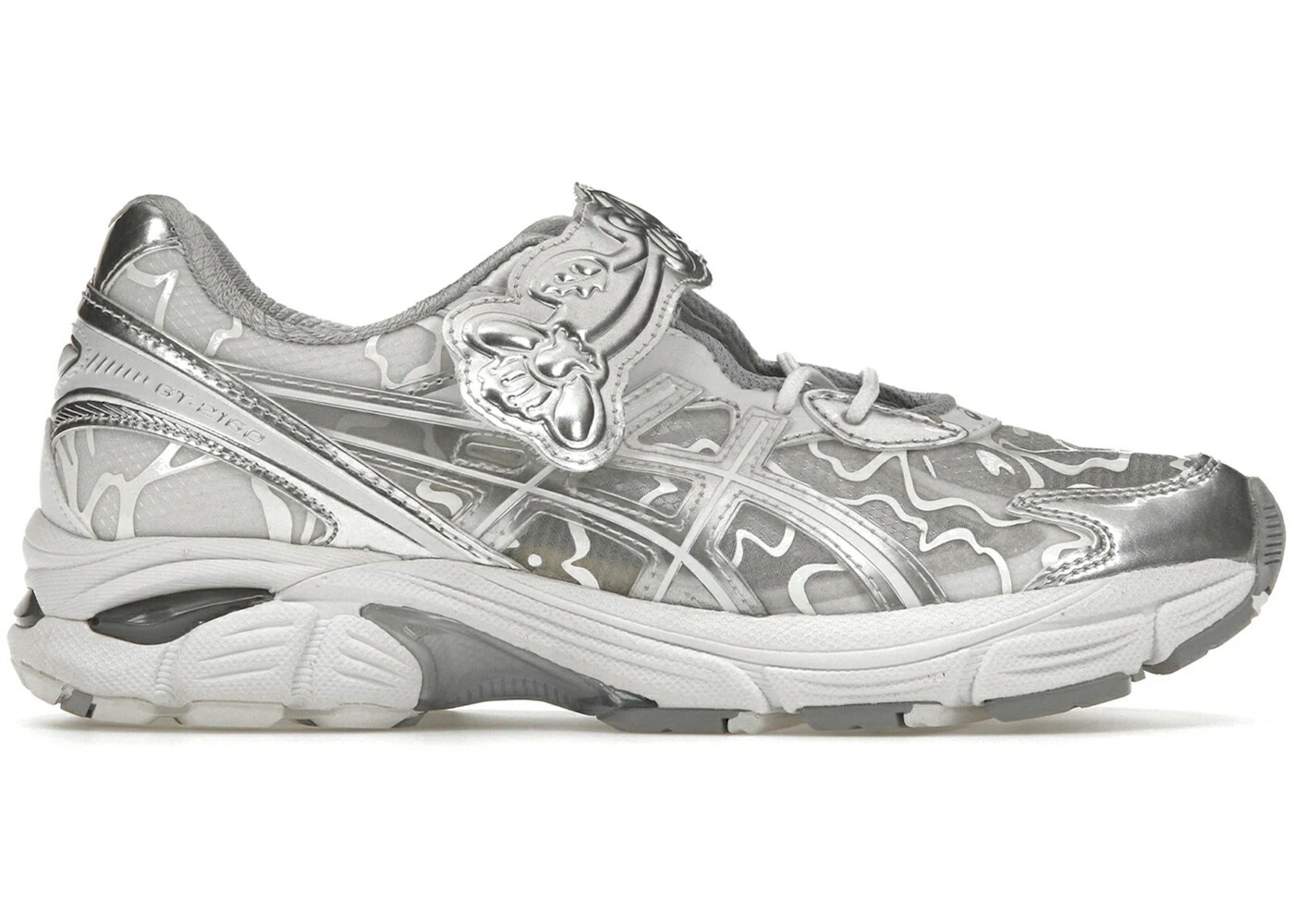 アシックス 純然たる しろがね色 しろがね色 白いこと 白いこと スニーカー ユニ一発やる ASICS GT-2160 CECILIE BAHNSEN MARY JANE PURE SILVER / WHITE PURE SILVER メンズ
