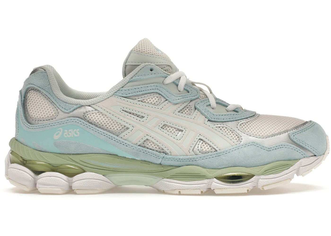 アシックス クリーム アクアマリン スニーカー ユニセックス ASICS GEL-NYC CREAM AQUAMARINE / CREAM AQUAMARINE メンズ