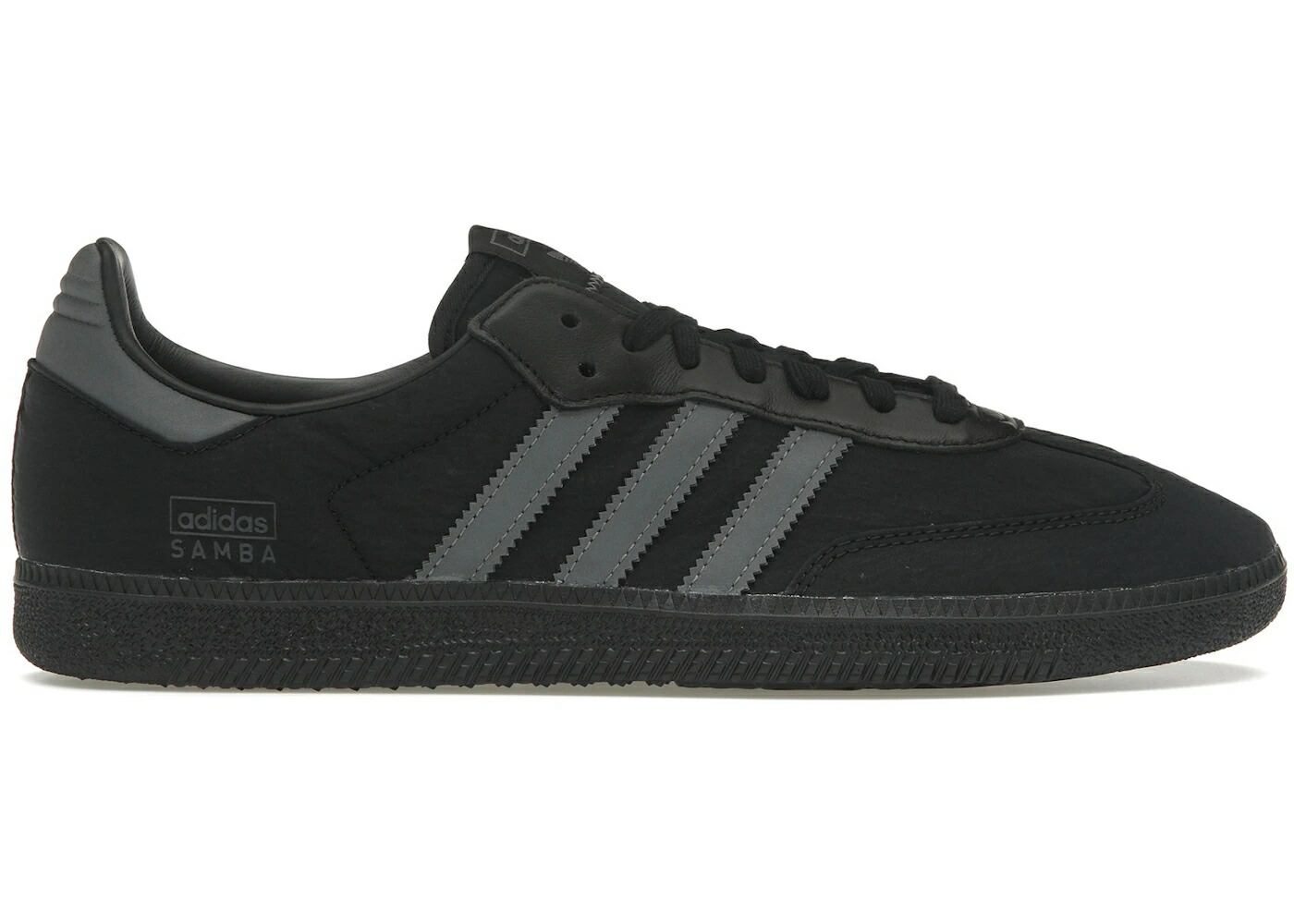 アディダス サンバ コア 黒色 ブラック 灰色 グレー スニーカー メンズ ADIDAS SAMBA OG CORE BLACK REFLECTIVE / CORE BLACK GREY FIVE CORE BLACK