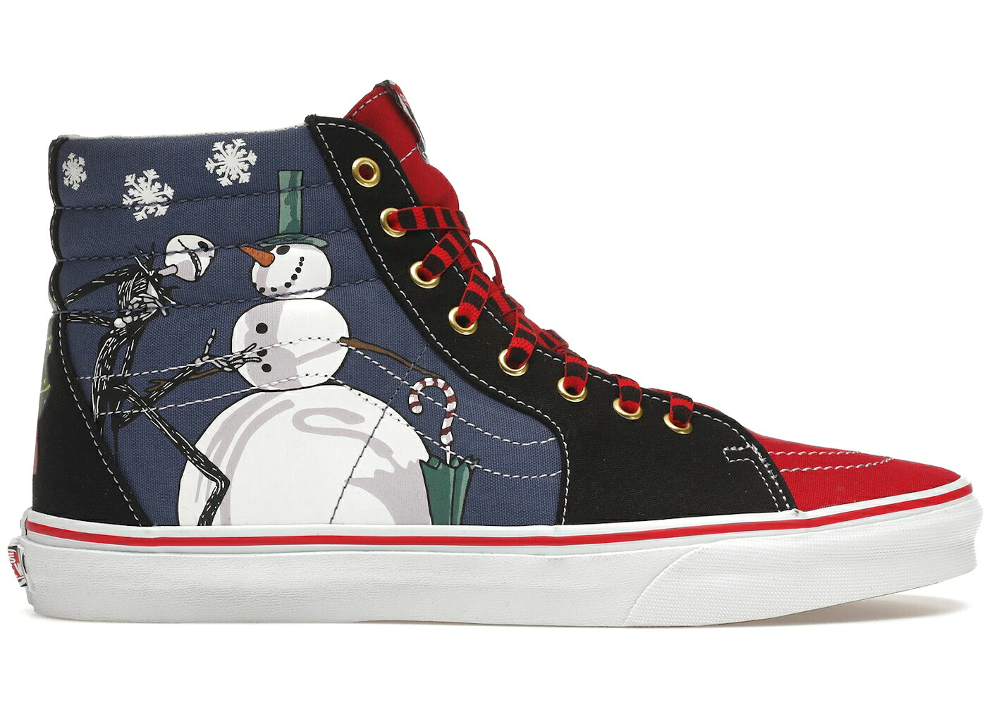 ヴァンズ バンズ 滑るご機嫌 悪夢 クリスマス スニーカー メンズ VANS SK8-HI NIGHTMARE BEFORE CHRISTMAS CHRISTMASTOWN / THE NIGHTMARE BEFORE CHRISTMAS