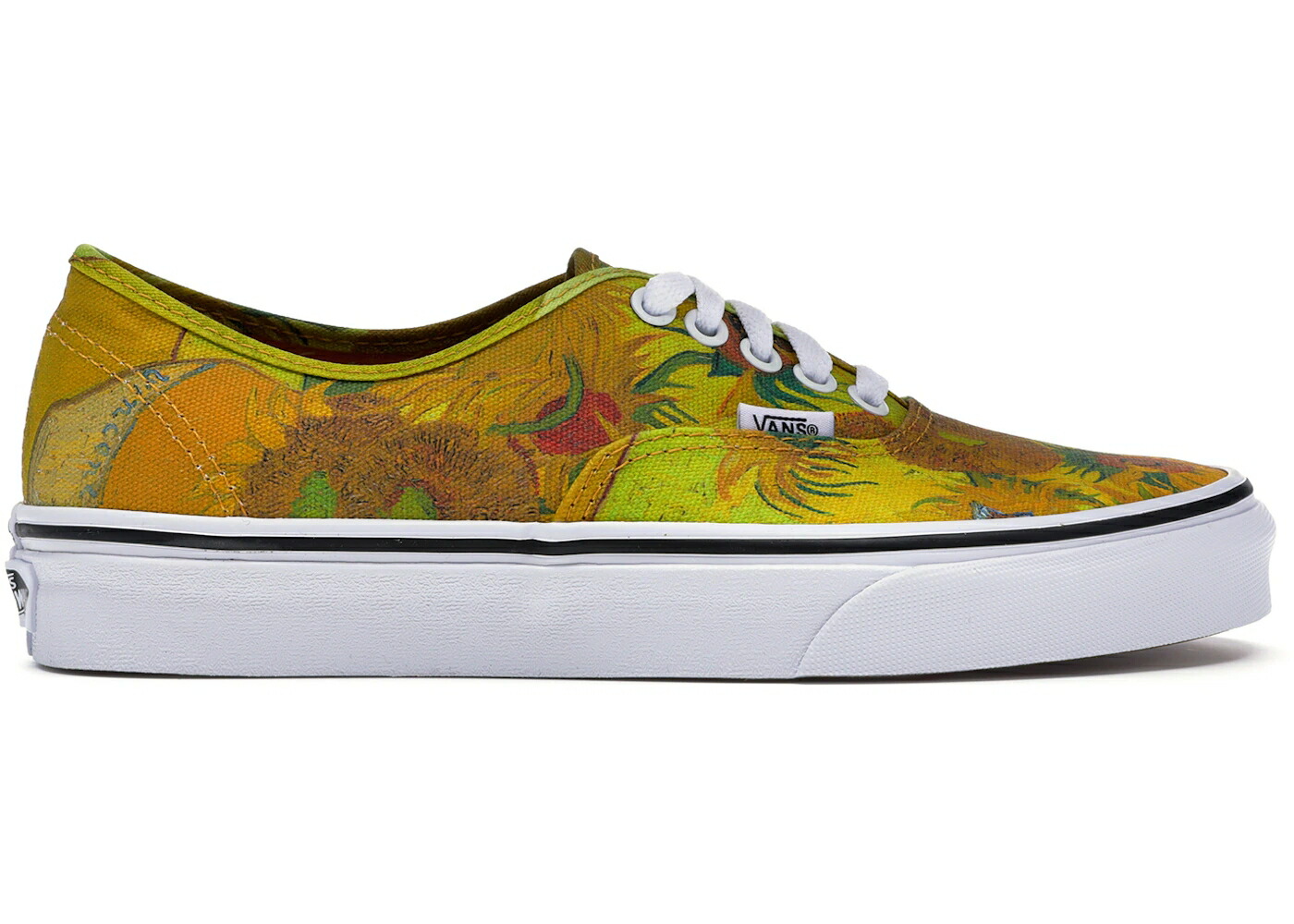 ヴァンズ バンズ オーセンティック 白いこと 白いこと WOMEN\u0027S スニーカー レディース VANS AUTHENTIC VAN GOGH SUNFLOWERS (WOMEN\u0027S) / SUNFLOWERS TRUE WHITE