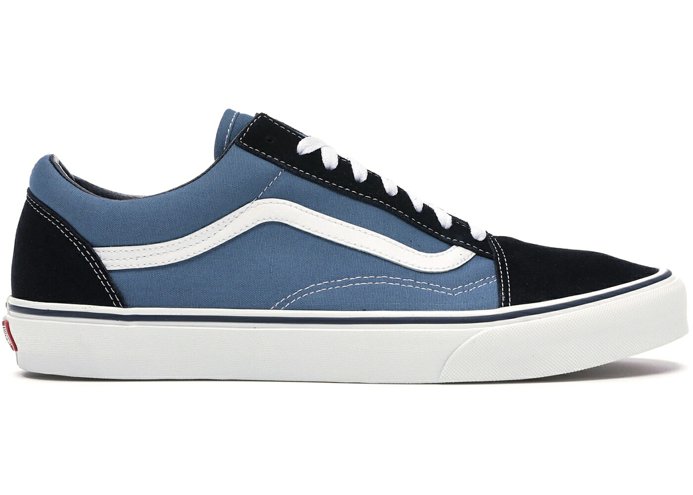 ヴァンズ バンズ 紺色 米国海軍 白いこと 白いこと 年寄りの学院 スニーカー メンズ VANS OLD SKOOL NAVY WHITE / NAVY WHITE