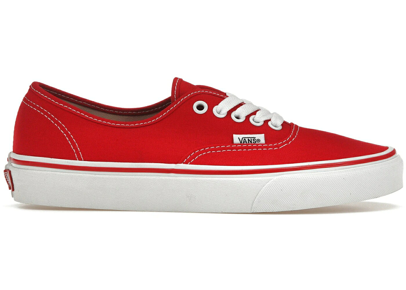 ヴァンズ バンズ オーセンティック 赤 レッド スニーカー メンズ VANS AUTHENTIC RED /|スニケス