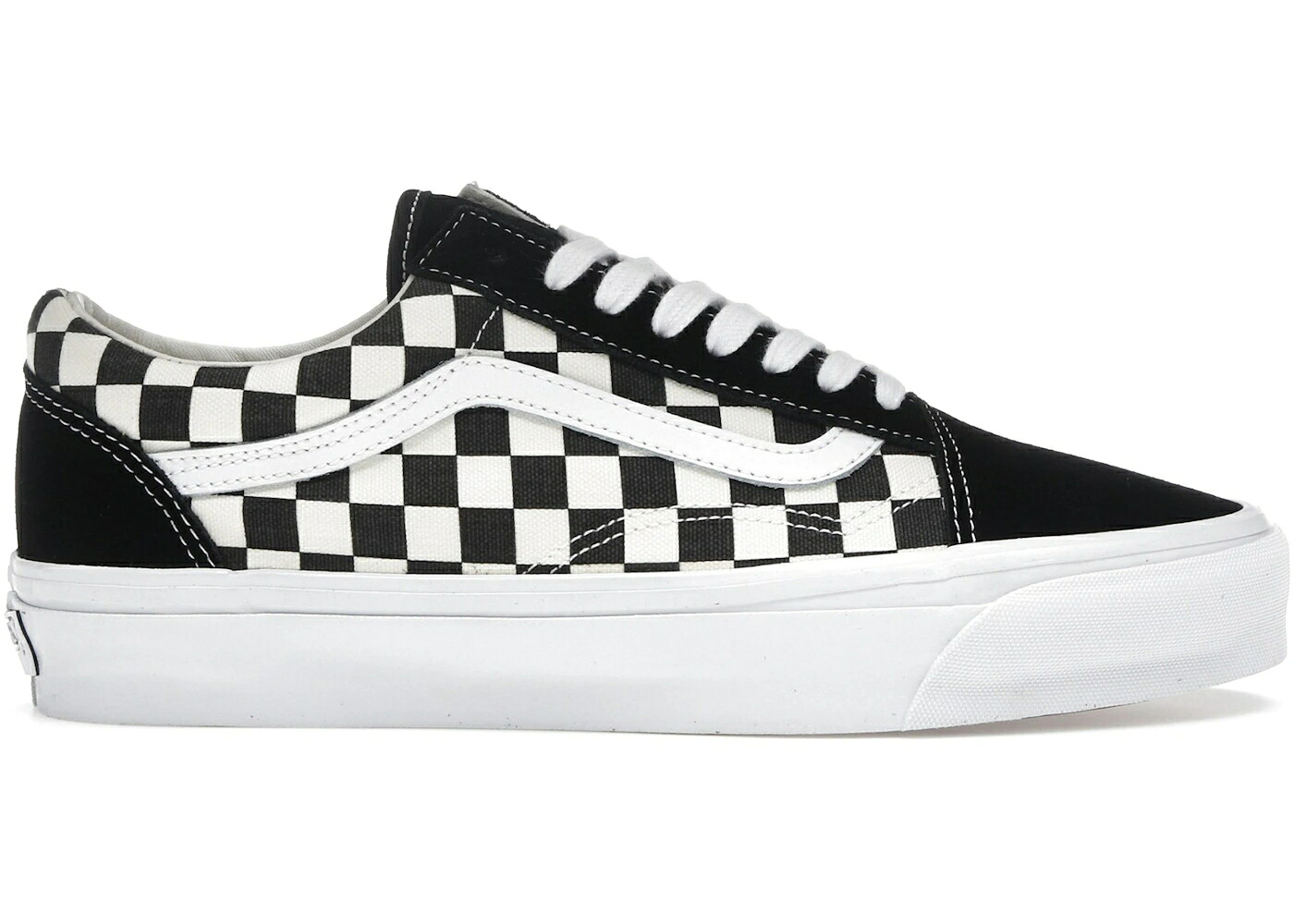 ヴァンズ バンズ 白いこと 白いこと 黒いこと 黒いこと 年寄りの学院 スニーカー メンズ VANS OLD SKOOL 36 LX CHECKERBOARD WHITE BLACK / WHITE BLACK