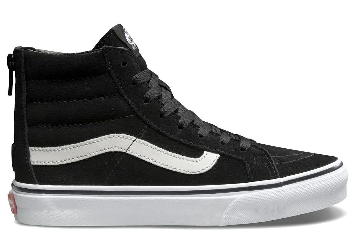 ヴァンズ バンズ スケートハイ スリム 黒色 ブラック スニーカー メンズ VANS SK8-HI SLIM ZIP BLACK /｜スニケス