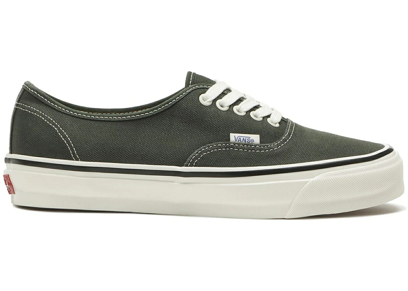 ヴァンズ バンズ 割り増し金 オーセンティック スニーカー メンズ VANS PREMIUM AUTHENTIC 44 DUCK CANVAS KELP /