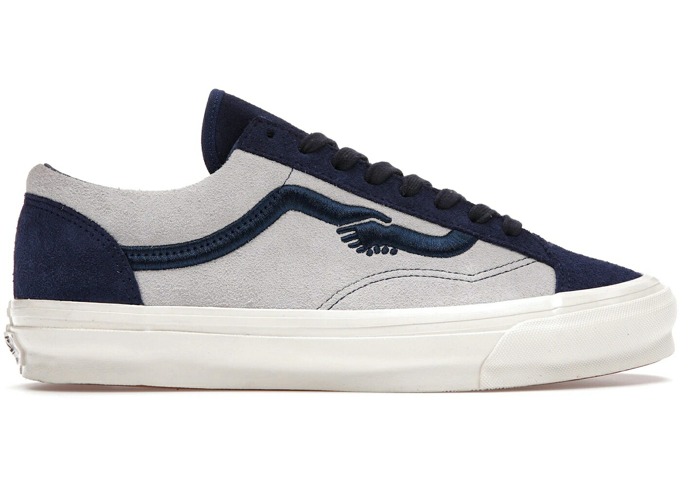ヴァンズ バンズ 薄墨色 薄墨色 青味 青み 白いこと 白いこと スニーカー メンズ VANS OG STYLE 36 LX NOTRE TEA / GREY BLUE OFF WHITE