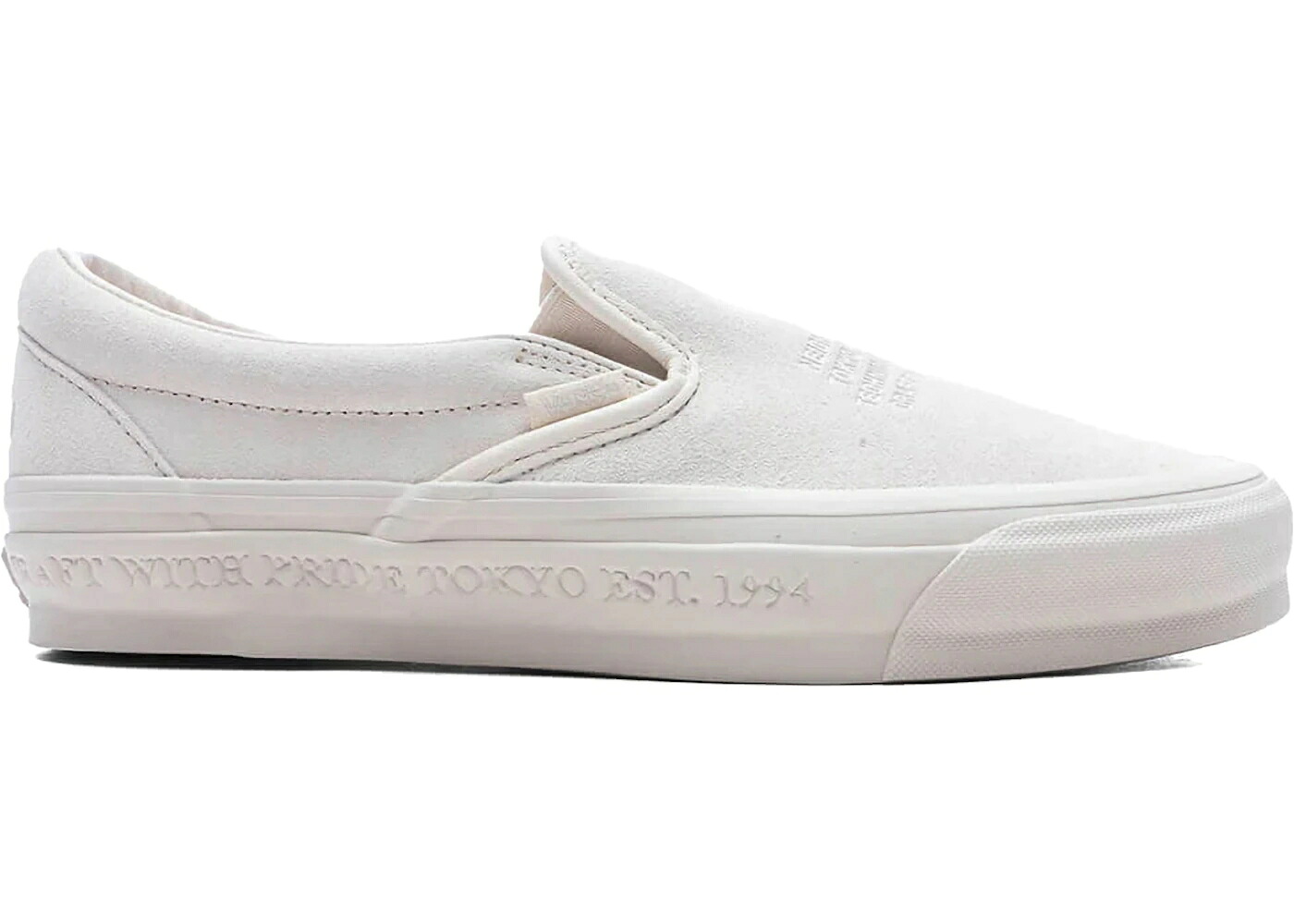 ヴァンズ バンズ 古典派音楽 スリッポン 自然的 スニーカー メンズ VANS OTW CLASSIC SLIP-ON 98 NEIGHBORHOOD NATURAL /