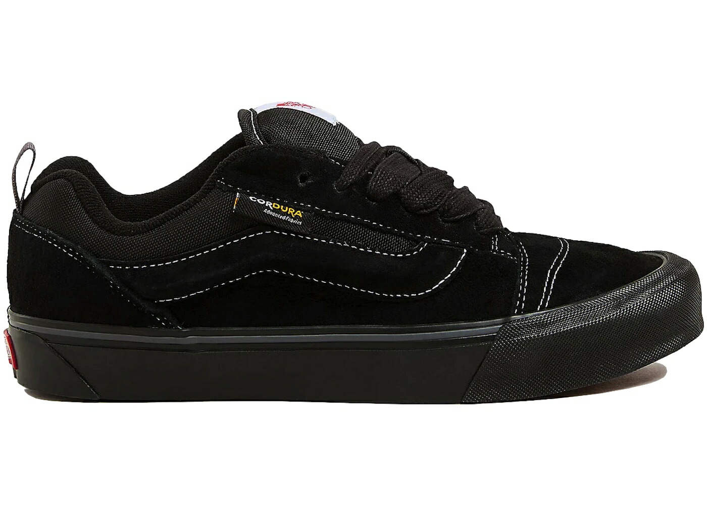 ヴァンズ バンズ 黒いこと 黒いこと スニーカー メンズ VANS KNU SKOOL CORDURA BLACK /