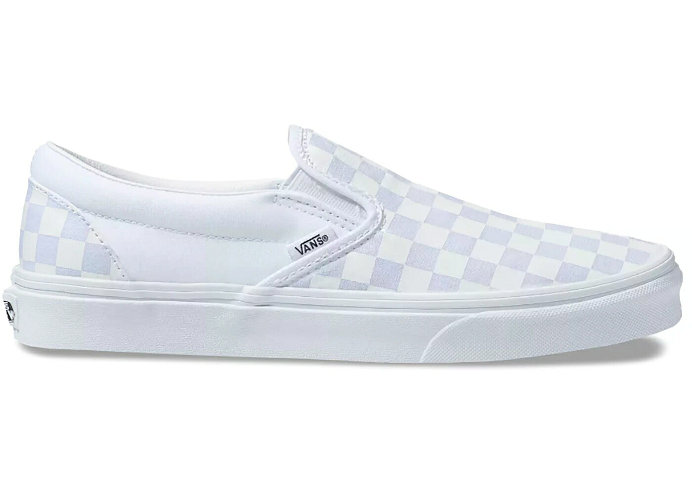 ヴァンズ バンズ 古典派音楽 スリッポン 白いこと 白いこと スニーカー メンズ VANS CLASSIC SLIP-ON WHITE CHECKERBOARD / CHECKERBOARD TRUE WHITE