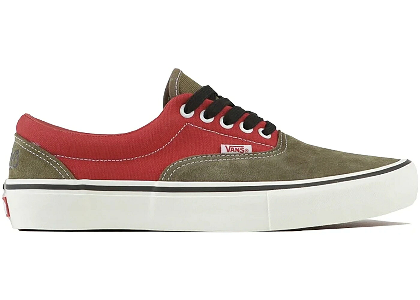 ヴァンズ バンズ 赤 赤いこと スニーカー メンズ VANS ERA LOTTIES SKATESHOP / RED MILITARY