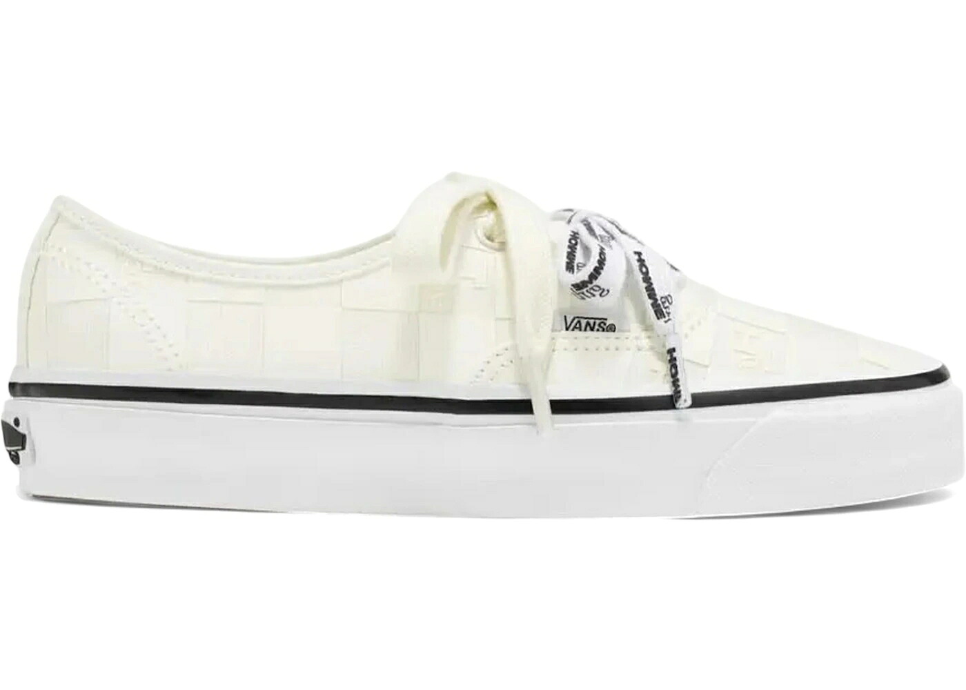 ヴァンズ バンズ オーセンティック 白いこと 白いこと 薄墨色 薄墨色 スニーカー メンズ VANS OTW AUTHENTIC 44 HOMMEGIRLS WHITE GREY / CHECKERBOARD GREY