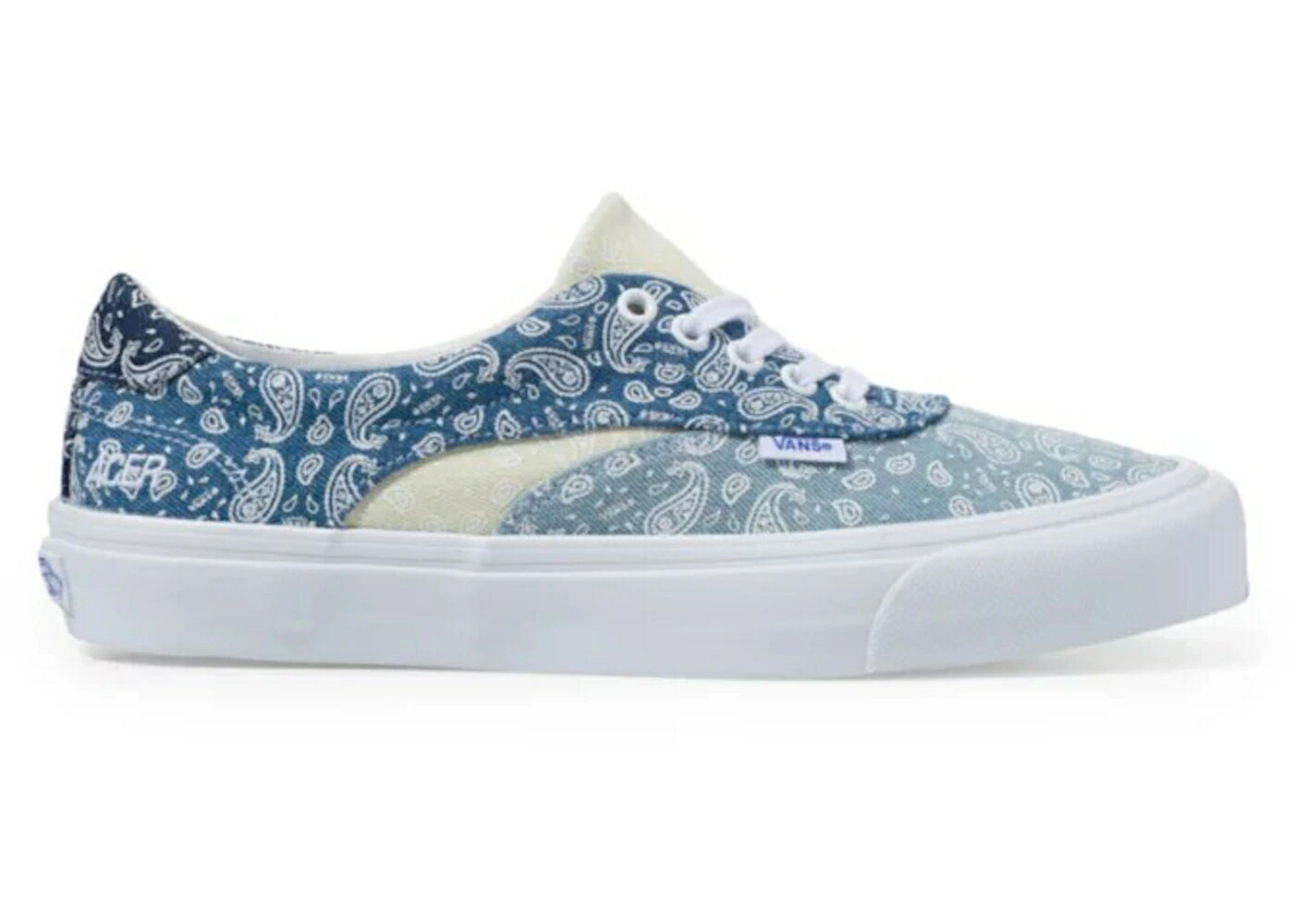 ヴァンズ バンズ デニム 白色 ホワイト スニーカー メンズ VANS ACER NI SP DENIM PAISLEY / MULTI TRUE WHITE 28,340円