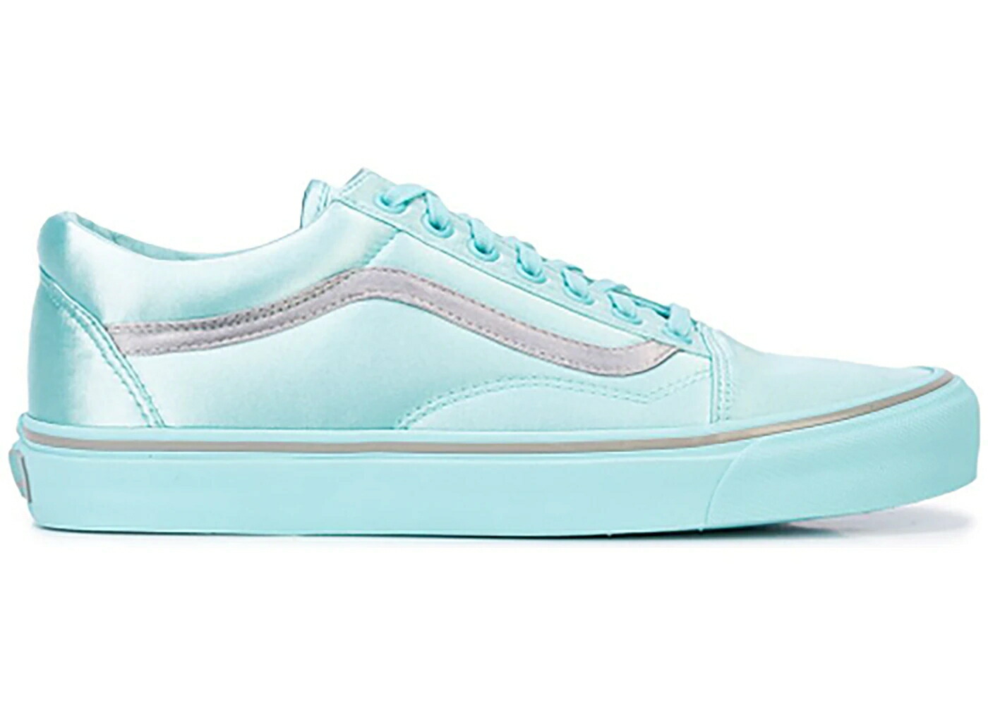 ヴァンズ バンズ アクア スカイ 銀色 シルバー オールドスクール スニーカー メンズ VANS OLD SKOOL AQUA SKY SILVER / AQUA SKY SILVER