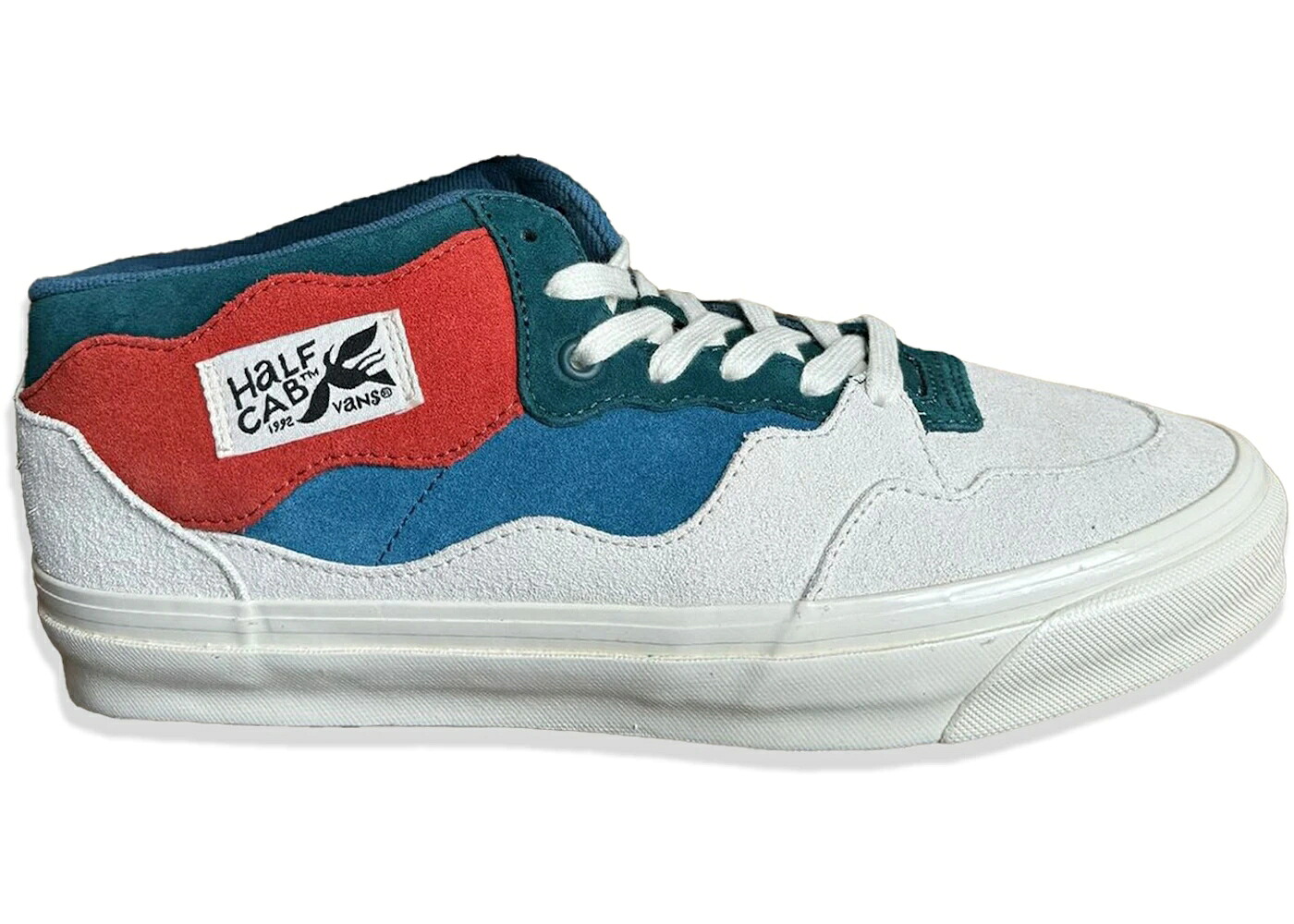 ヴァンズ バンズ 二分の一 ハーフキャブ \u0026 スニーカー メンズ VANS OTW HALF CAB 33 PARRA (FRIENDS FAMILY) / MARSHMALLOW MULTI