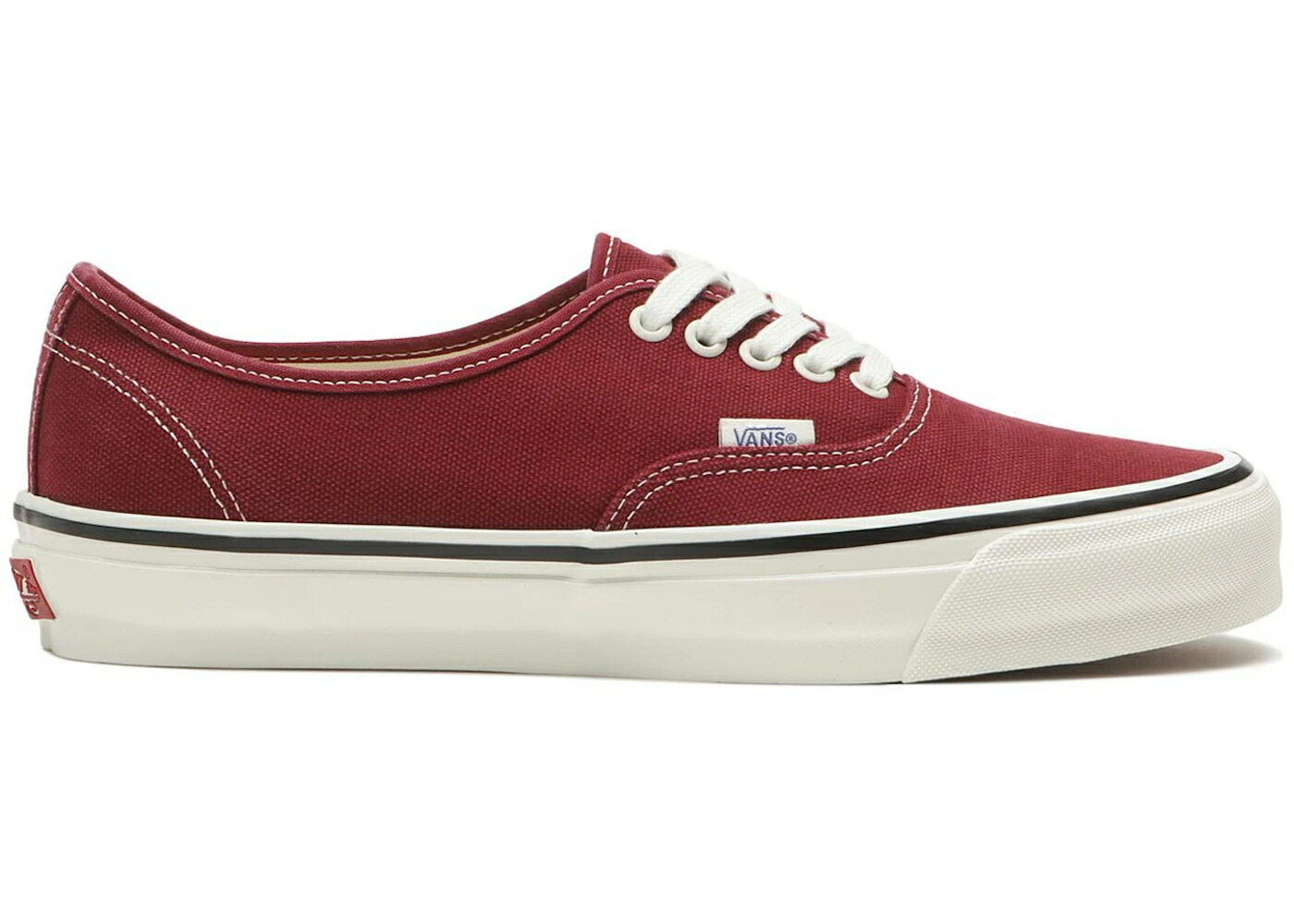 ヴァンズ バンズ 割り増し金 オーセンティック スニーカー メンズ VANS PREMIUM AUTHENTIC 44 DUCK CANVAS BORDEAUX /