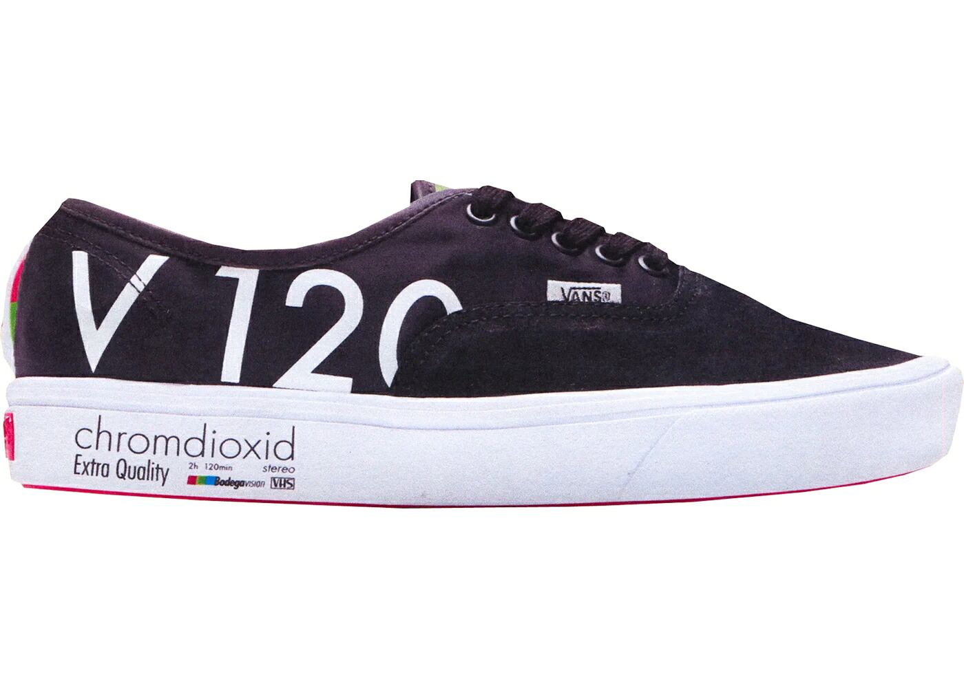 ヴァンズ バンズ オーセンティック 黒いこと 黒いこと 白いこと 白いこと スニーカー メンズ VANS AUTHENTIC BODEGA BLANK TAPES / BLACK TRUE WHITE