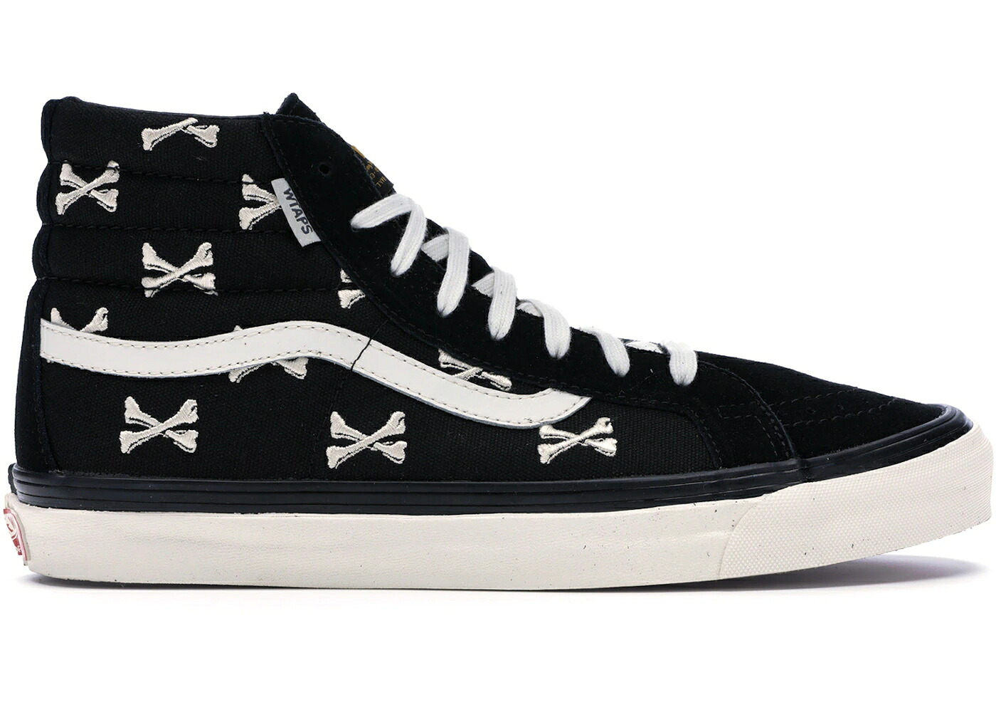 ヴァンズ バンズ スケートハイ ダブルタップス 黒色 ブラック スニーカー メンズ VANS SK8-HI WTAPS BLACK CROSSBONES /｜スニケス