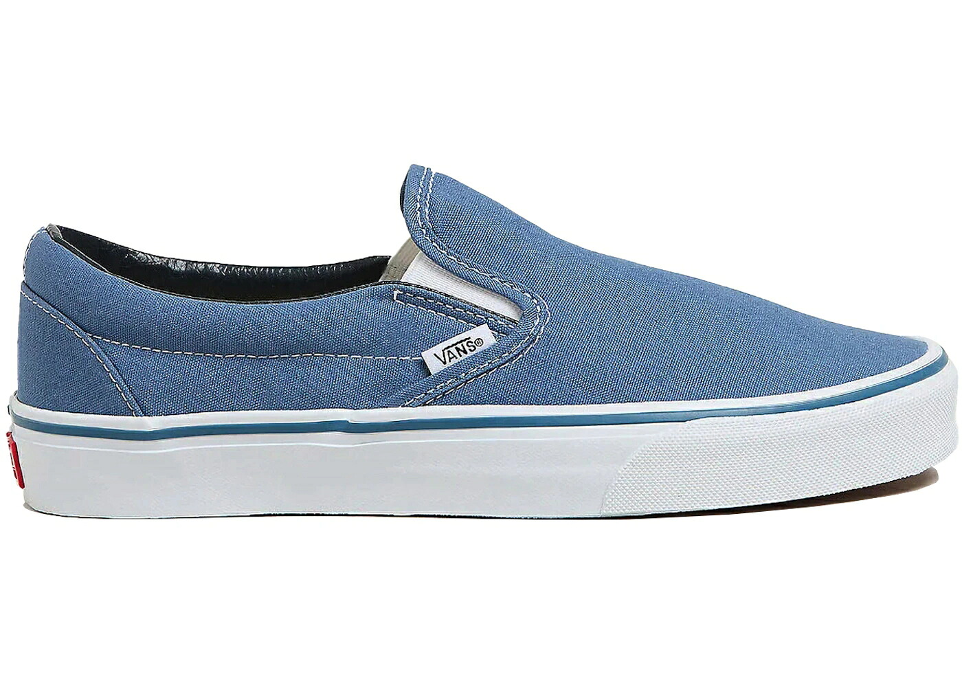 ヴァンズ バンズ 古典派音楽 スリッポン 紺色 米国海軍 スニーカー メンズ VANS CLASSIC SLIP-ON NAVY /