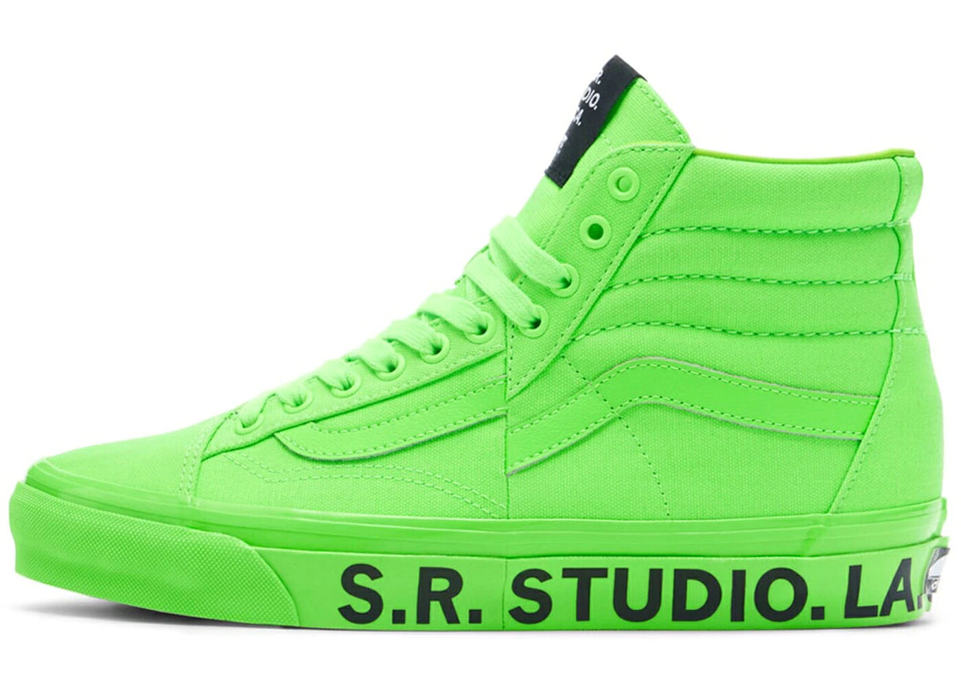 ヴァンズ バンズ スケートハイ スタジオ 緑 グリーン 黒色 ブラック SR. LA. スニーカー メンズ VANS OTW SK8-HI CLASH THE WALL STUDIO CA GREEN GECKO / GREEN BLACK|スニケス