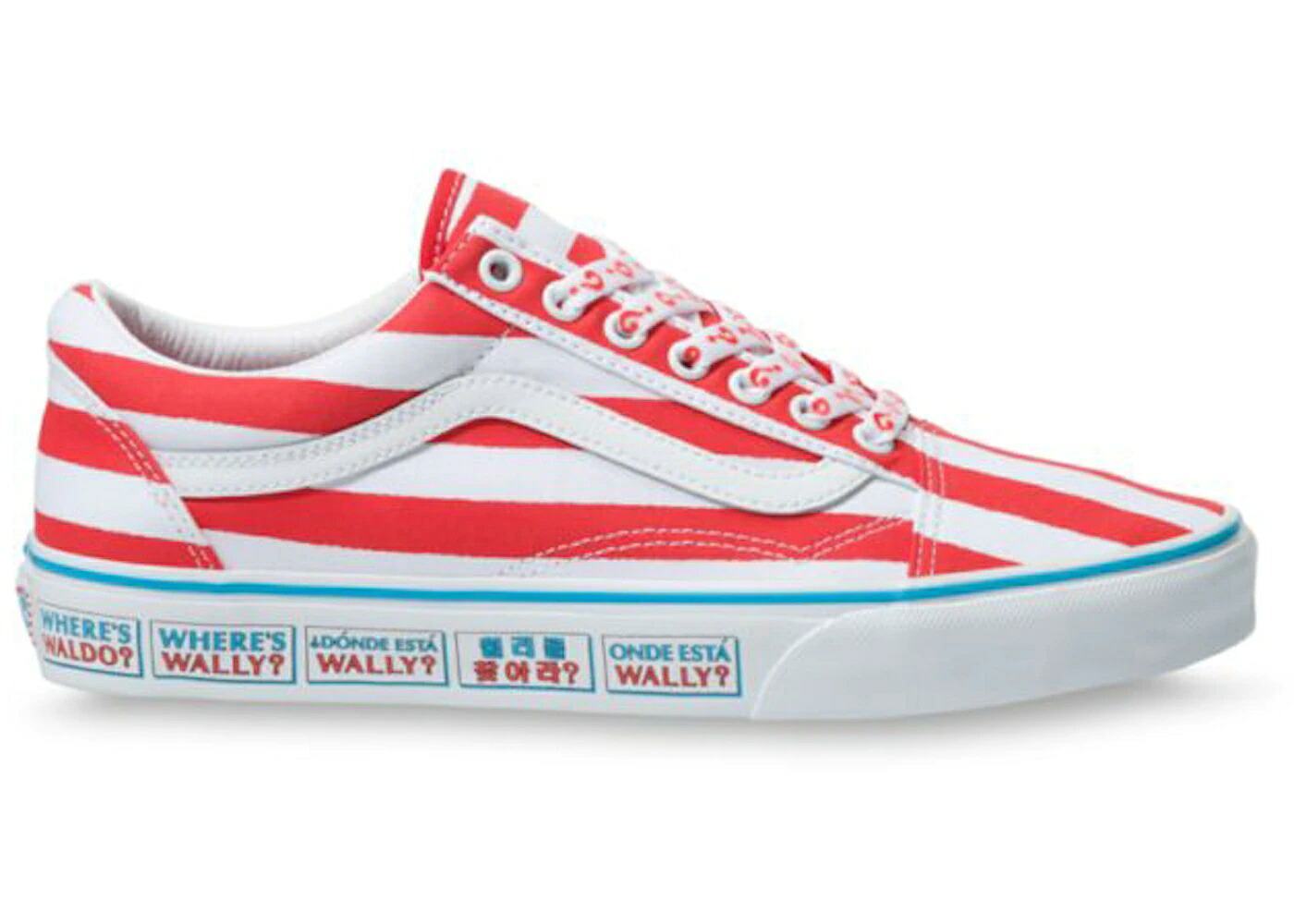 ヴァンズ バンズ 年寄りの学院 スニーカー メンズ VANS OLD SKOOL WHERES WALDO INTERNATIONAL STRIPES / INTERNATIONAL STRIPES