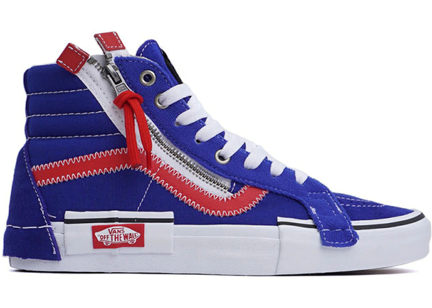 ヴァンズ バンズ 滑るご機嫌 旗がしら 旗がしら かぶり笠 赤 赤いこと スニーカー メンズ VANS SK8-HI CAP SURF THE WEB / SURF THE WEB RACING RED