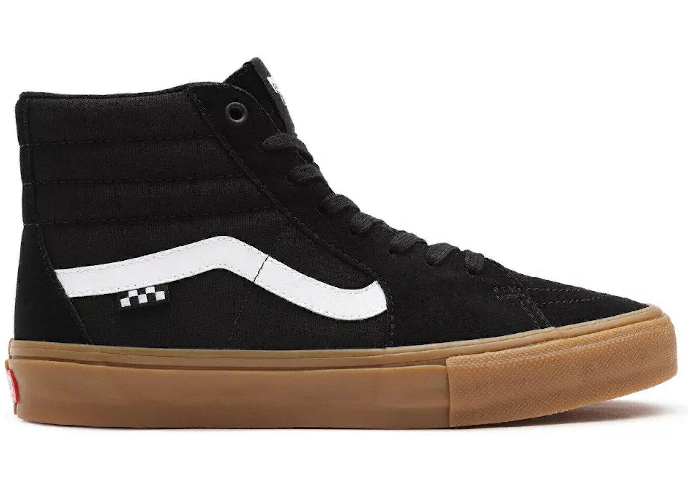 ヴァンズ バンズ スケート スケートハイ 黒色 ブラック 白色 ホワイト スニーカー メンズ VANS SKATE SK8-HI BLACK WHITE GUM / BLACK GUM
