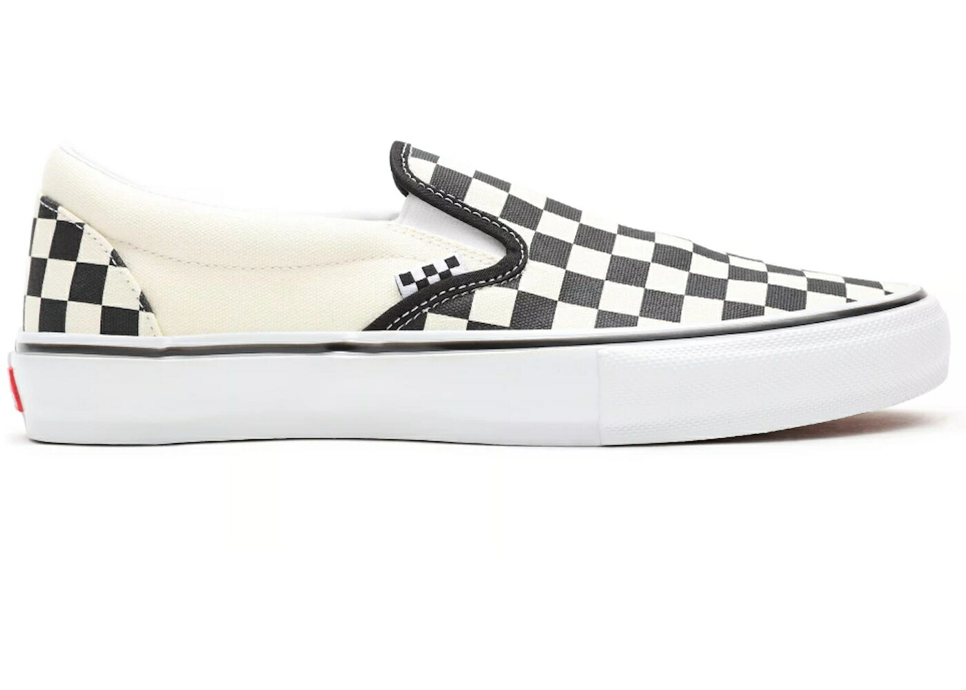 ヴァンズ バンズ 滑る スリッポン 黒いこと 黒いこと 白いこと 白いこと スニーカー メンズ VANS SKATE SLIP-ON CHECKERBOARD BLACK OFF WHITE / CHECKERBOARD BLACK OFF WHITE
