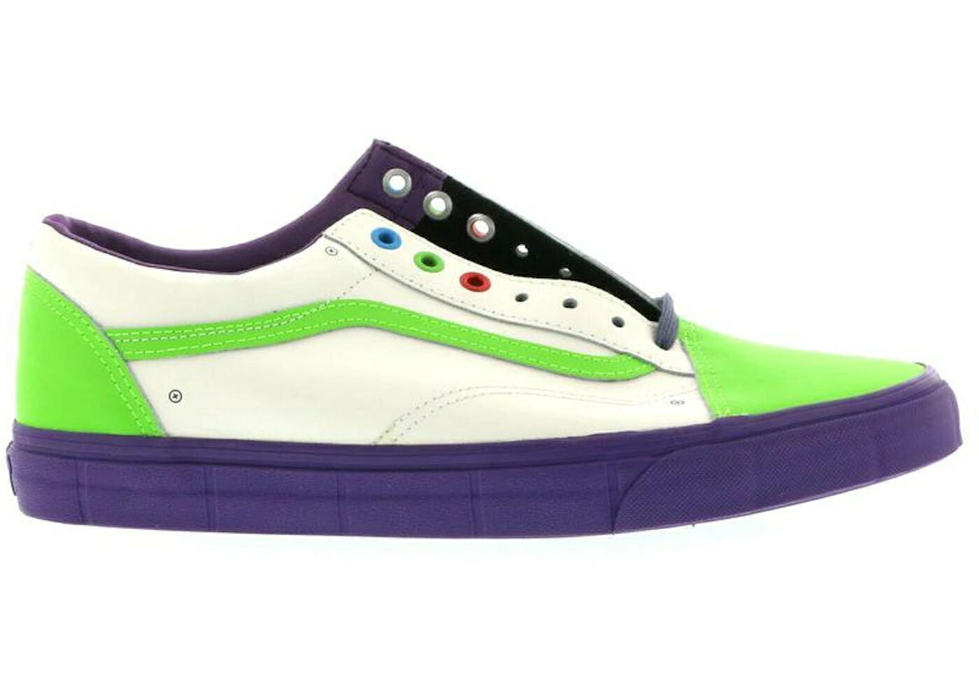 ヴァンズ バンズ 白いこと 白いこと 年寄りの学校 スニーカー メンズ VANS OLD SKOOL TOY STORY BUZZ LIGHTYEAR / TRUE WHITE