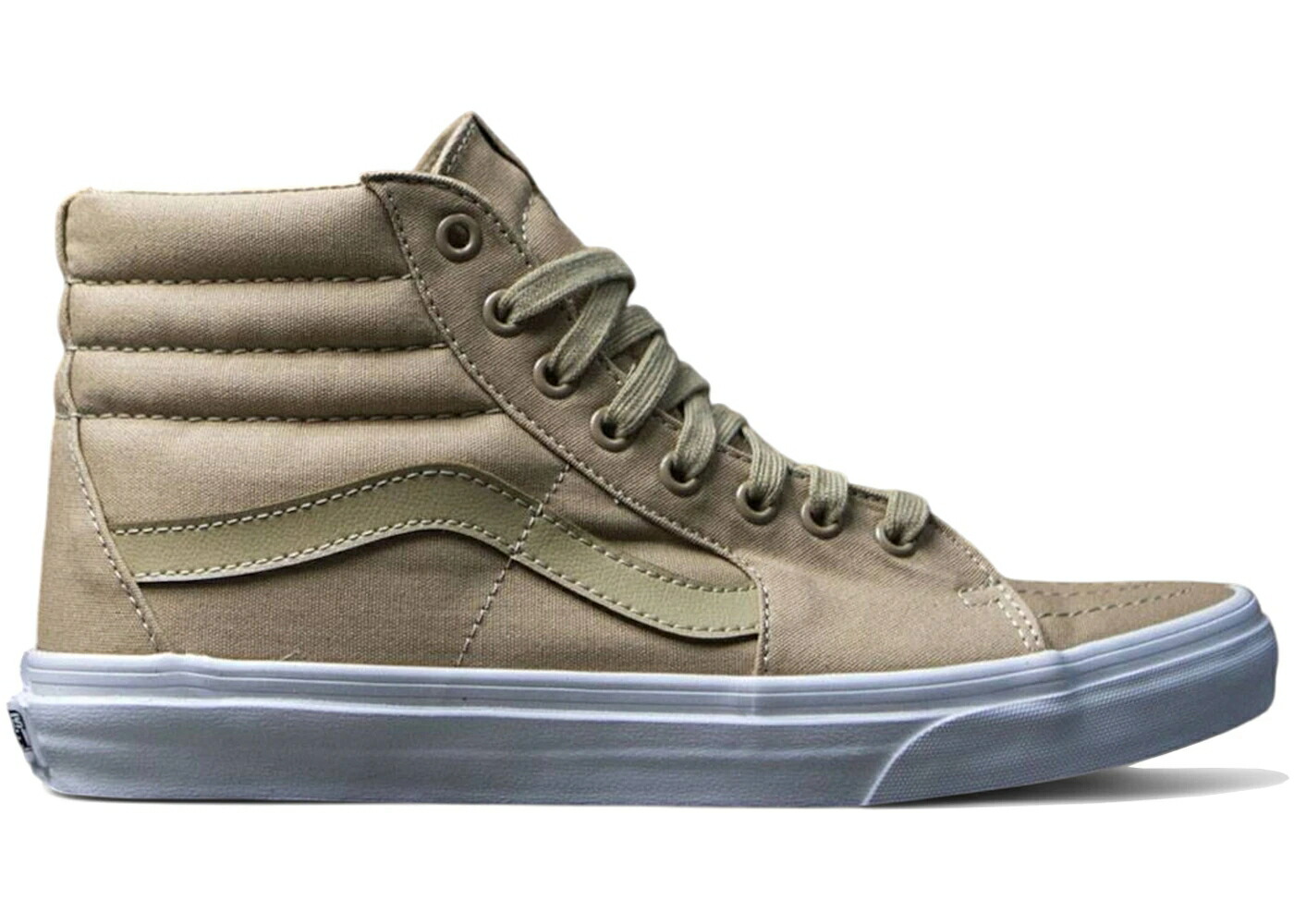 ヴァンズ バンズ 滑る御機嫌 カーキ 赤銅色 赤銅色 スニーカー メンズ VANS SK8-HI MONO CANVAS KHAKI BROWN / KHAKI BROWN