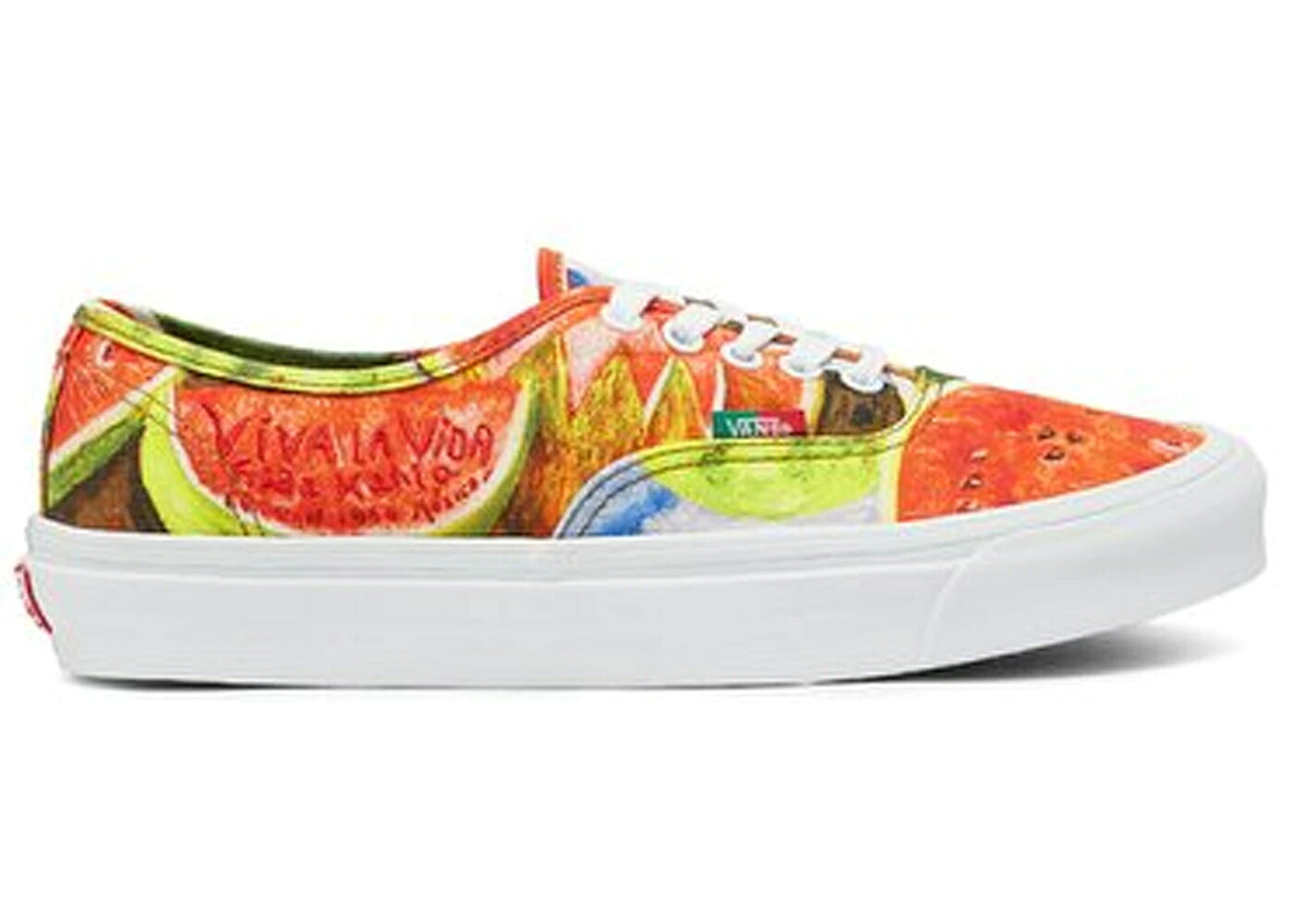 ヴァンズ バンズ オーセンティック 白いこと 白いこと スニーカー メンズ VANS AUTHENTIC FRIDA KAHLO / WATERMELONS TRUE WHITE