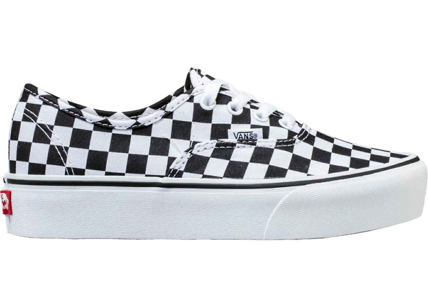 ヴァンズ バンズ オーセンティック 白いこと 白いこと WOMEN\u0027S スニーカー レディース VANS AUTHENTIC PLATFORM CHECKERBOARD (WOMEN\u0027S) / CHECKERBOARD TRUE WHITE