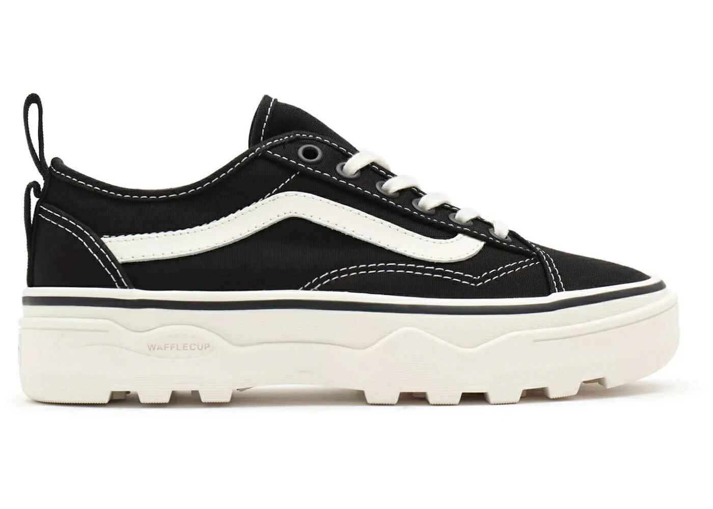 ヴァンズ バンズ 黒いこと 黒いこと 年寄りの学校 スニーカー レディース VANS CANVAS SENTRY OLD SKOOL 幼児用便器 BLACK / BLACK MARSHMALLOW