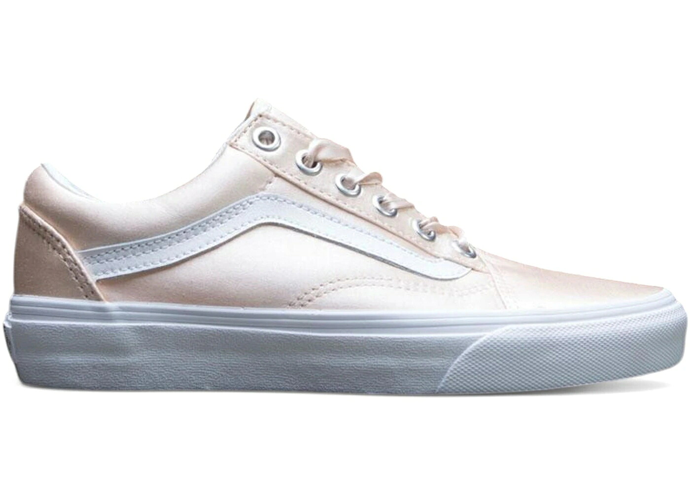 ヴァンズ バンズ 繻子 白いこと 白いこと 年寄りの学院 WOMEN\u0027S スニーカー レディース VANS OLD SKOOL LUX SATIN BLUSH (WOMEN\u0027S) / BLUSH TRUE WHITE