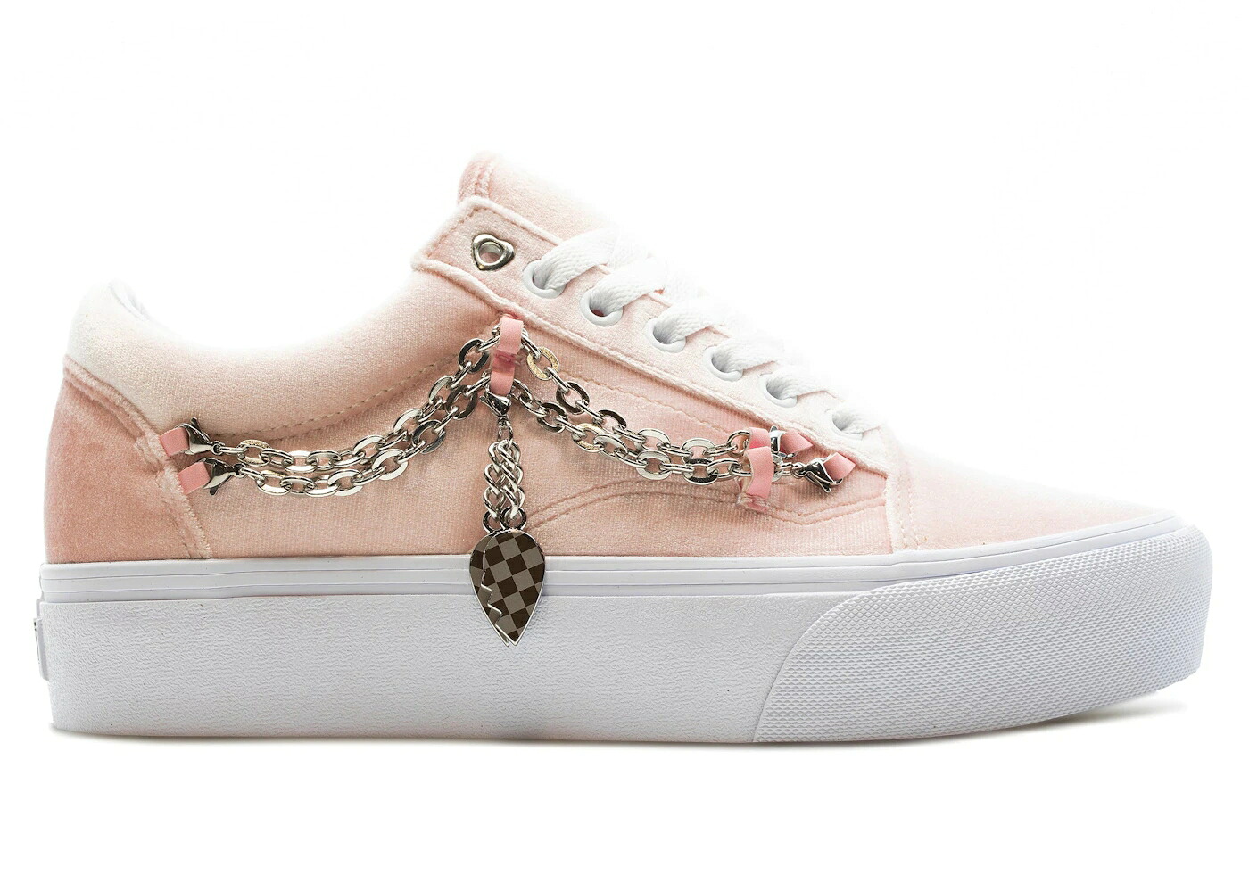ヴァンズ バンズ 白いこと 白いこと 年寄りの学校 WOMEN\u0027S スニーカー レディース VANS OLD SKOOL PLATFORM CHAIN BLUSHING BRIDE (WOMEN\u0027S) / BLUSHING BRIDE WHITE