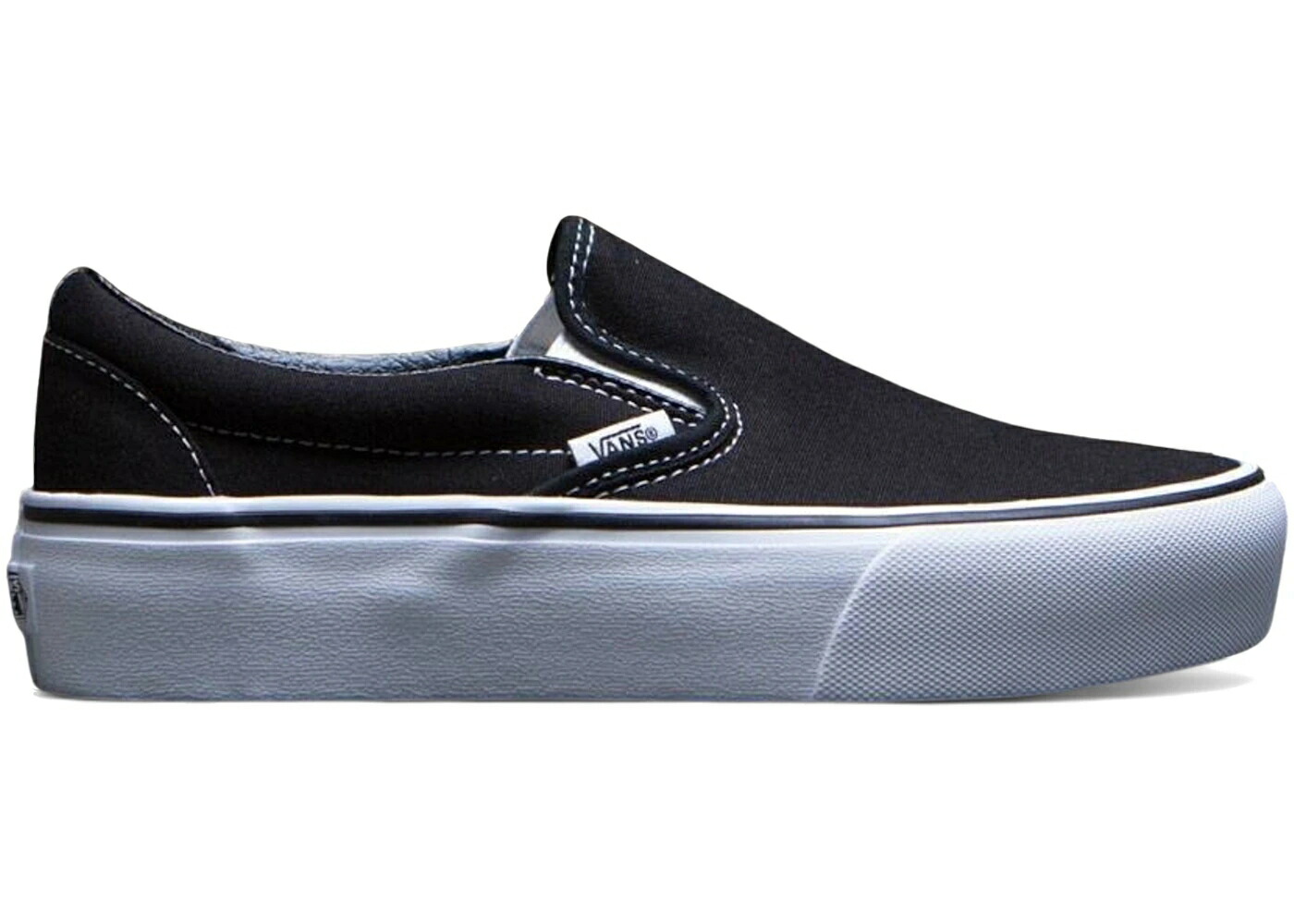ヴァンズ バンズ クラシック スリッポン 黒色 ブラック WOMEN'S スニーカー レディース VANS CLASSIC SLIP-ON PLATFORM BLACK (WOMEN'S) /