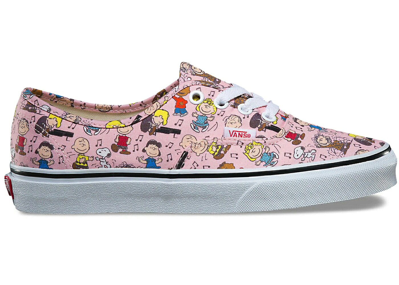 ヴァンズ バンズ オーセンティック ダンス ピンク ジュニア キッズ VANS AUTHENTIC PEANUTS DANCE PARTY (PS) / PINK ベビー マタニティ スニーカー