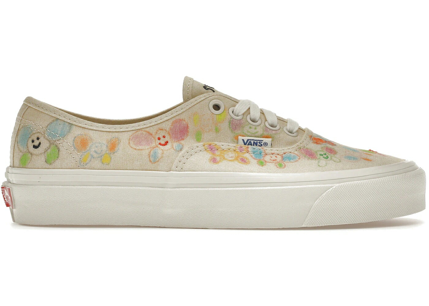 ヴァンズ バンズ オーセンティック ナチュラル スニーカー ユニセックス VANS AUTHENTIC 44 DX SANDY LIANG SCRIBBLE / SCRIBBLE NATURAL メンズ