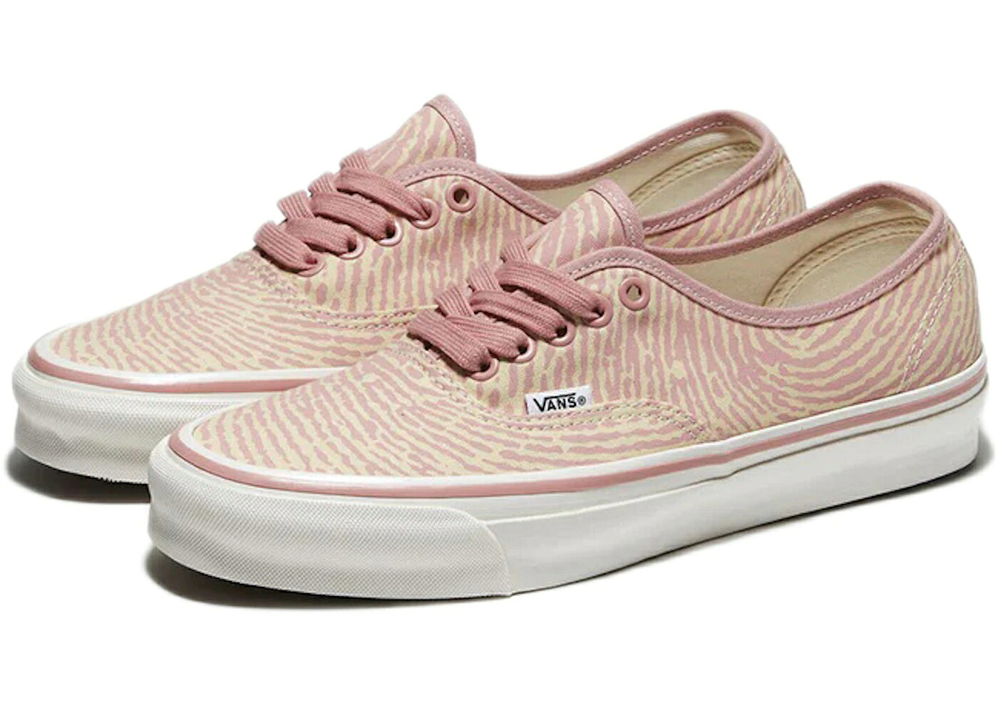 ヴァンズ バンズ 雄捻子 オーセンティック 皮膚軟化剤 サクラ色 スニーカー ユニ一発やる VANS VAULT OG AUTHENTIC LX SALEHE BEMBURY SPUNGE PEPPERCORN / CREAM PINK メンズ