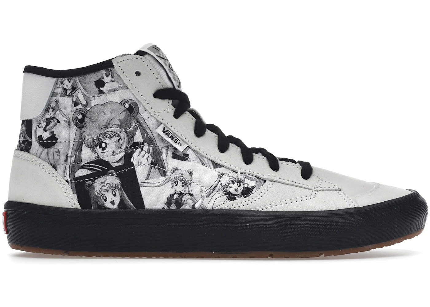 ヴァンズ バンズ 白いこと 白いこと 黒いこと 黒いこと スニーカー ユニ一発やる VANS THE LIZZIE PRETTY GUARDIAN SAILOR MOON WHITE / WHITE BLACK メンズ
